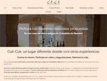 Tablet Screenshot of cuk-cuk.com
